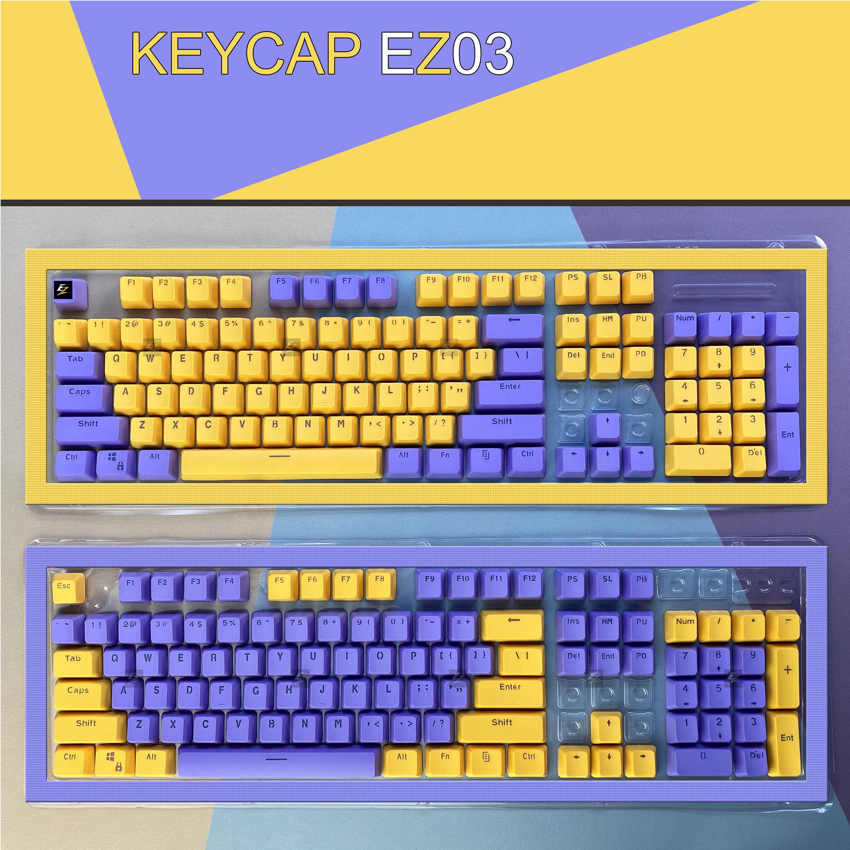 KeyCaps PBT Xuyên Led EZ - 03