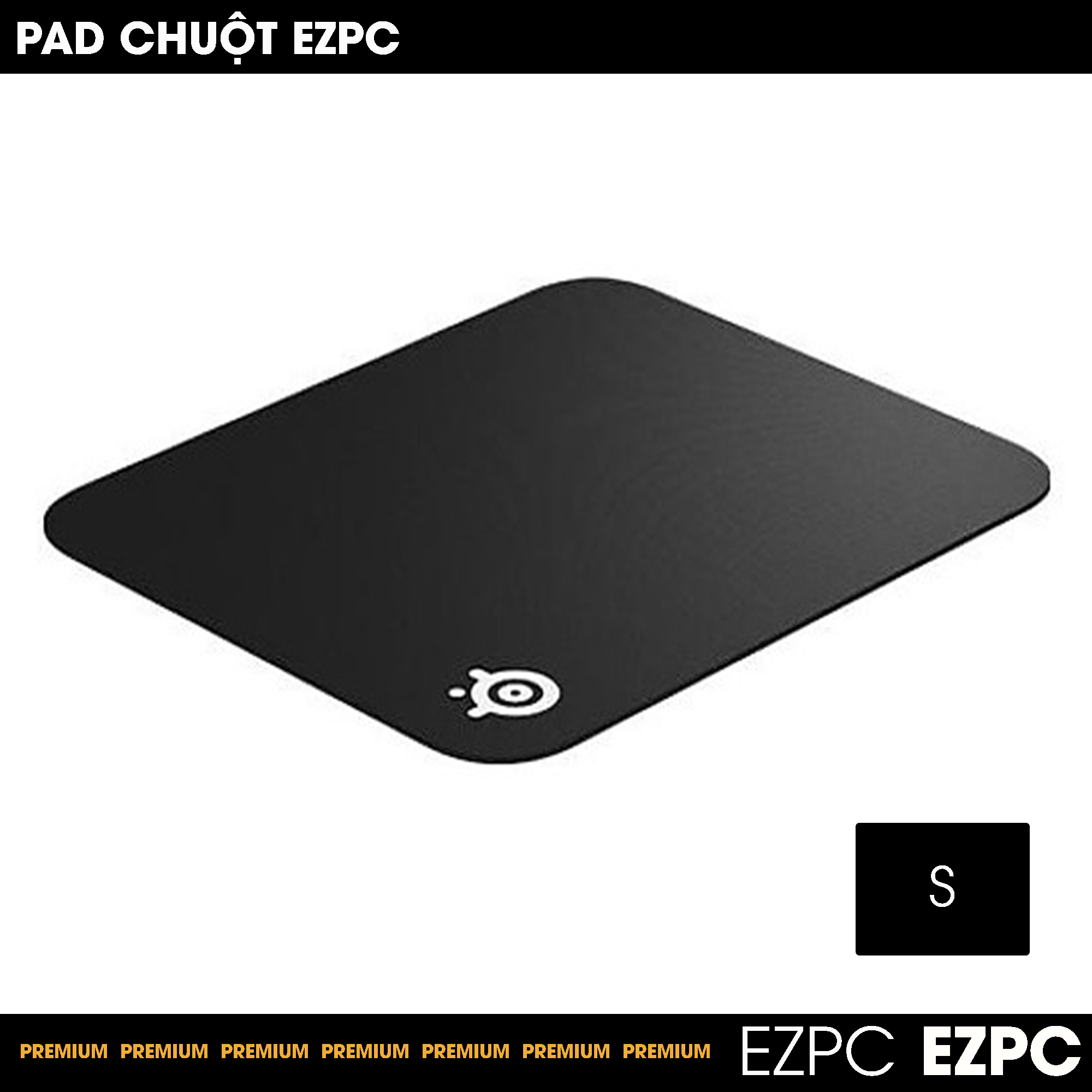 Miếng Lót Chuột, Pad Chuột Cỡ Nhỏ Steelseries QCK QcK Small 250mm x 210mm x 2mm | EZPC