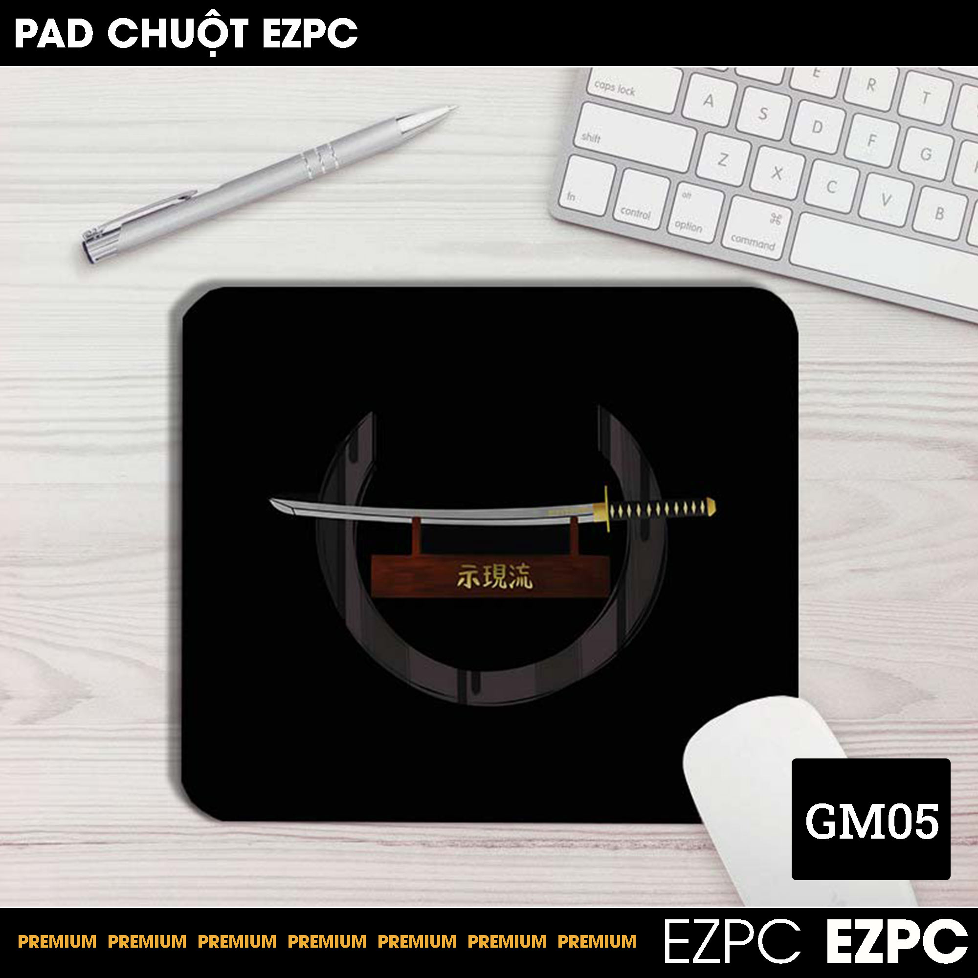 Miếng Lót Chuột, Pad Chuột Cỡ Nhỏ GM05 Size 45x40 | EZPC