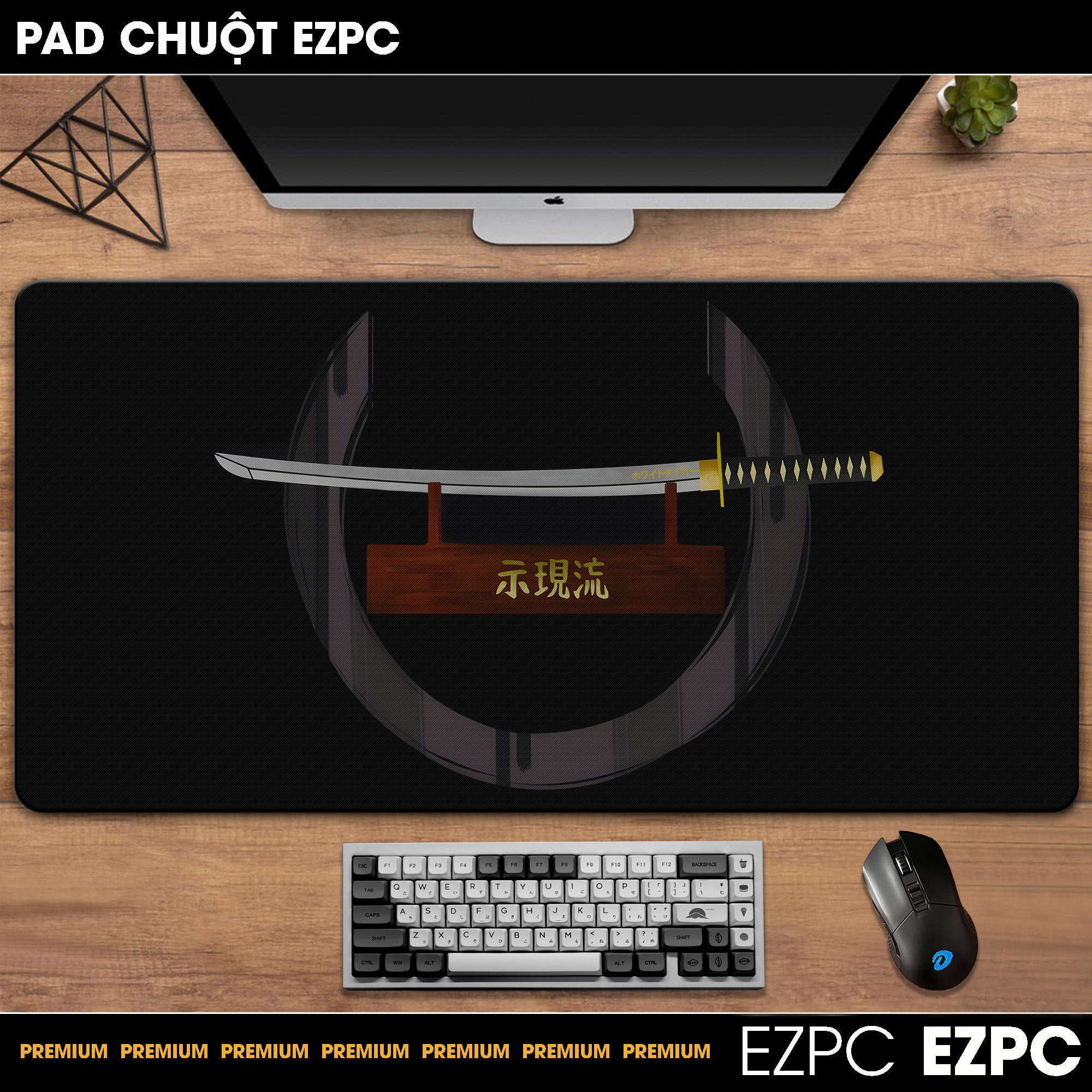 Miếng Lót Chuột, Pad Chuột Cỡ Lớn Gb48 | EZPC