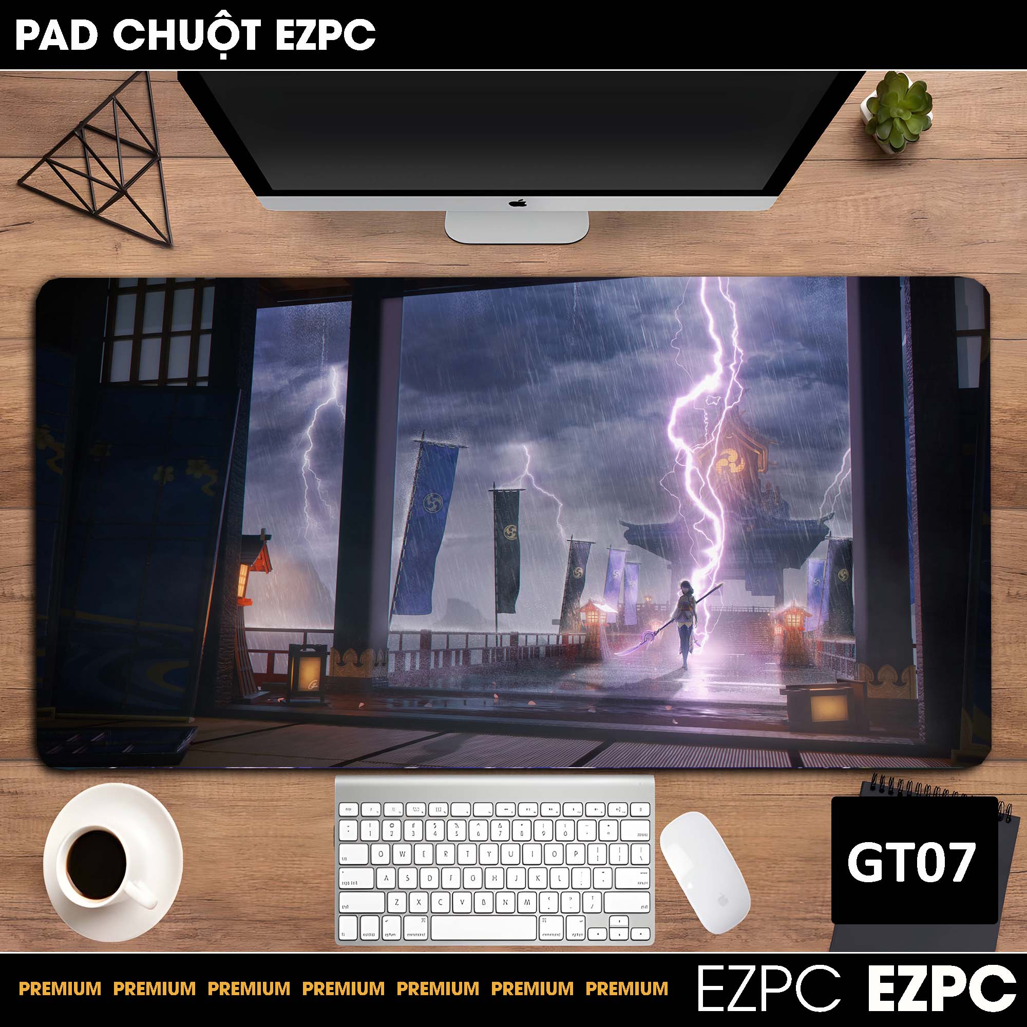 Miếng Lót Chuột, Pad Chuột Cỡ Lớn GT07 | EZPC