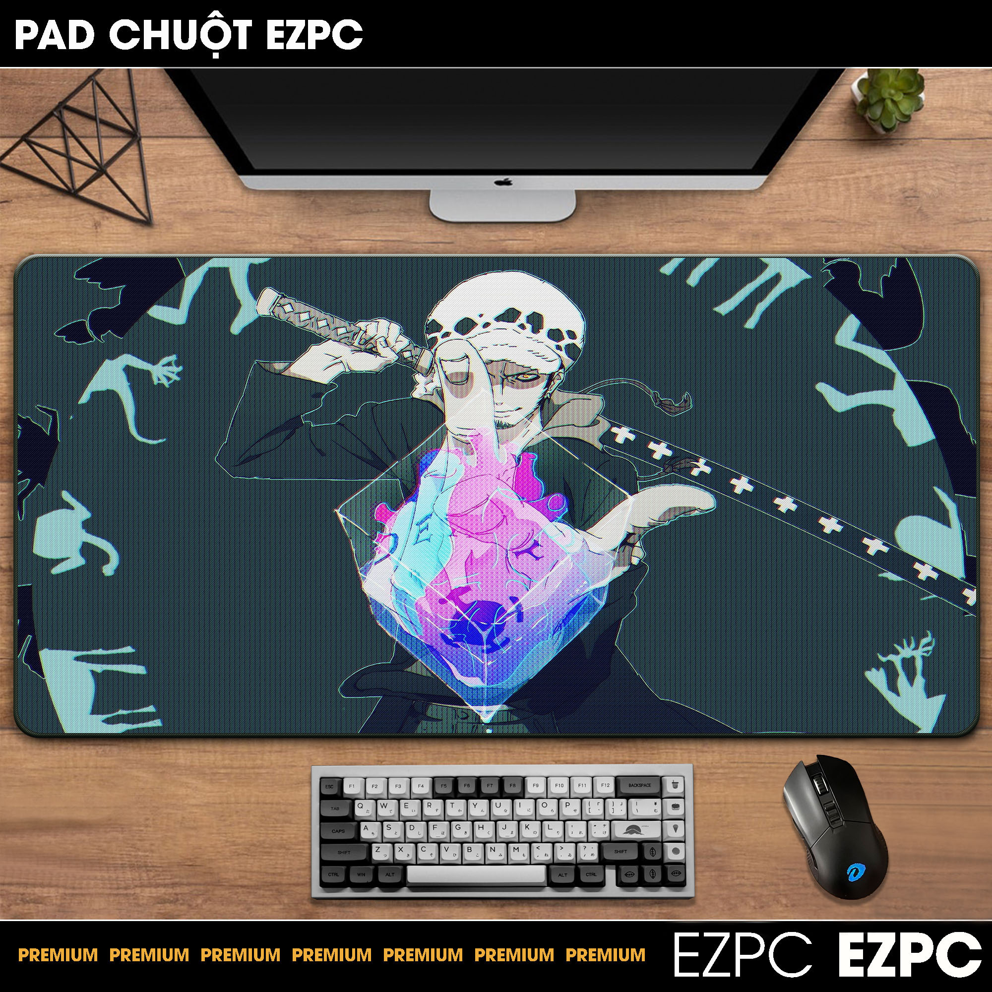Miếng Lót Chuột, Pad Chuột Cỡ Lớn OP13 | EZPC