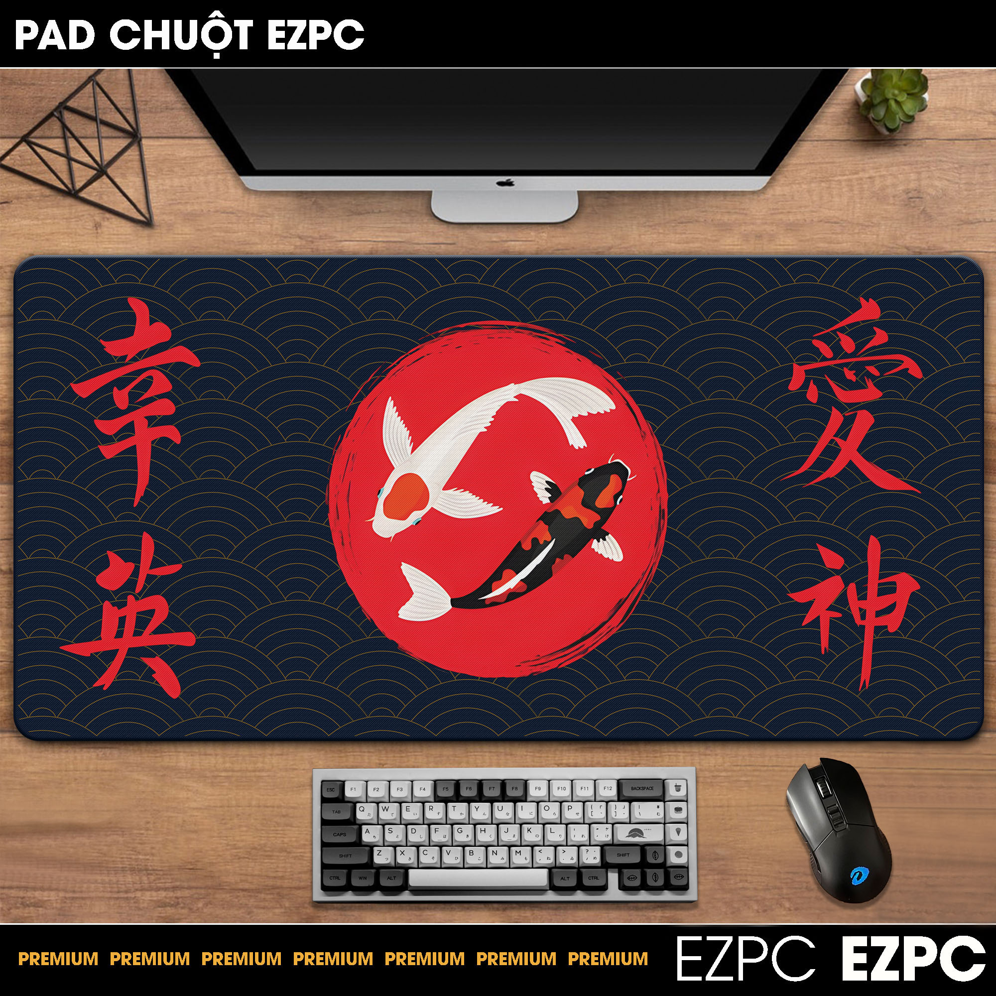 Miếng Lót Chuột, Pad Chuột Cỡ Lớn Gb12 | EZPC
