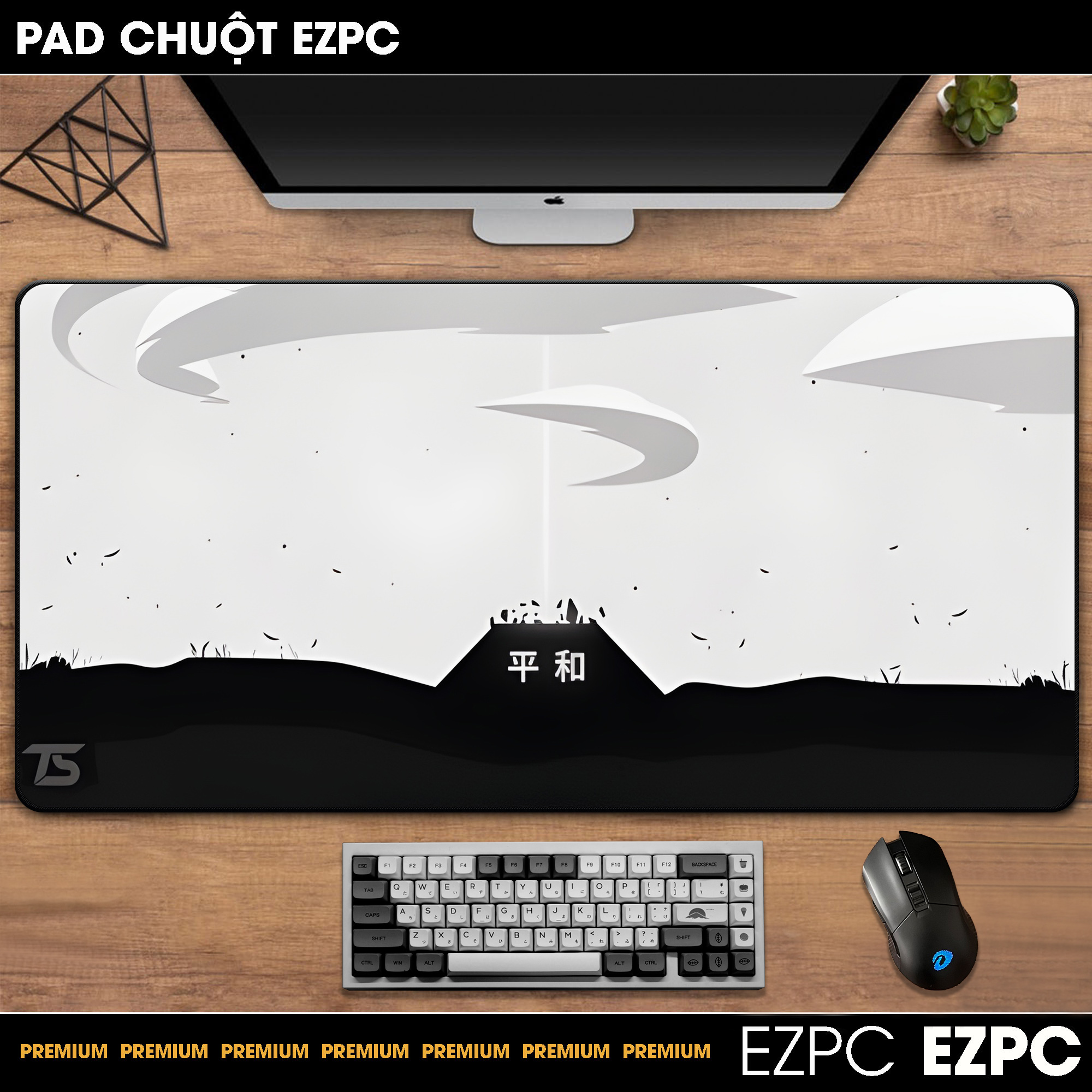 Miếng Lót Chuột, Pad Chuột Cỡ Lớn V05 | EZPC