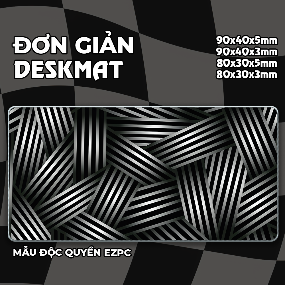 Lót Chuột Cỡ Lớn MZ Chủ Đề Đơn Giản | EZPC