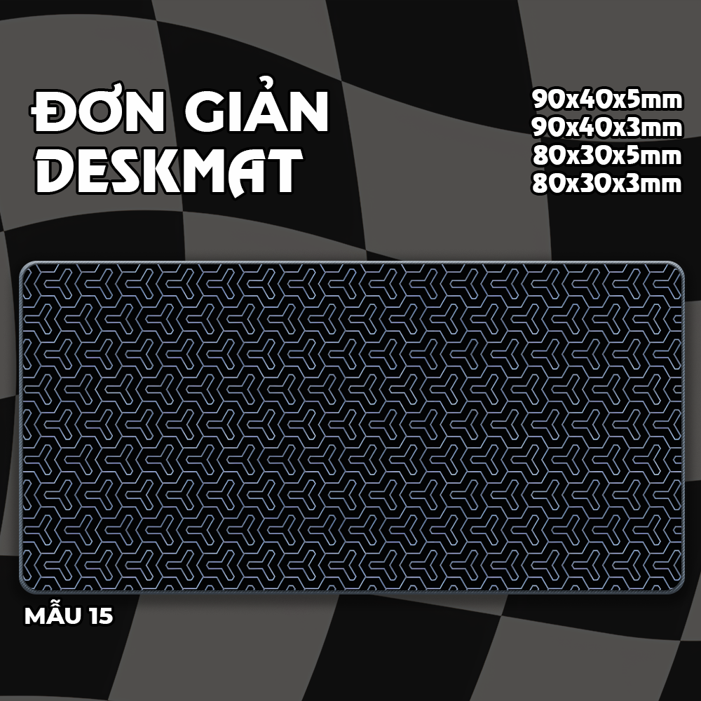 Lót Chuột Cỡ Lớn MZ Chủ Đề Đơn Giản Ver 2 | EZPC