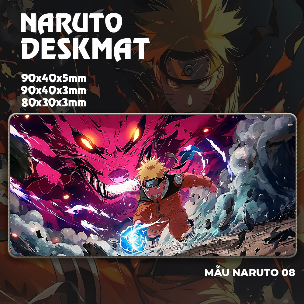 Lót Chuột Cỡ Lớn MZ Chủ Đề Naruto | EZPC