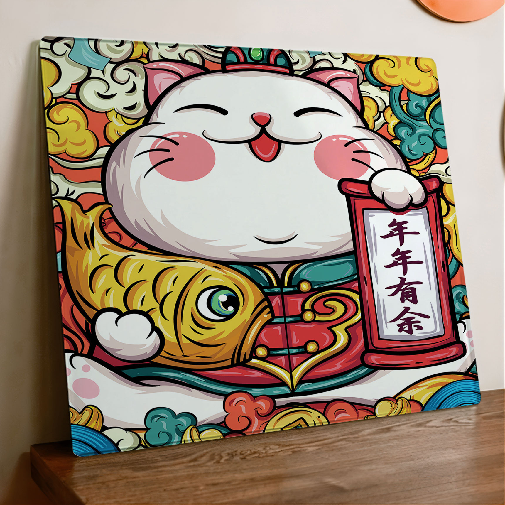 Lót Chuột Kính Cường Lực 45x40cm và 35x30cm – Glass Mousepad Siêu Mượt, Chống Trượt, Chuẩn Gaming FPS || EZPC 18