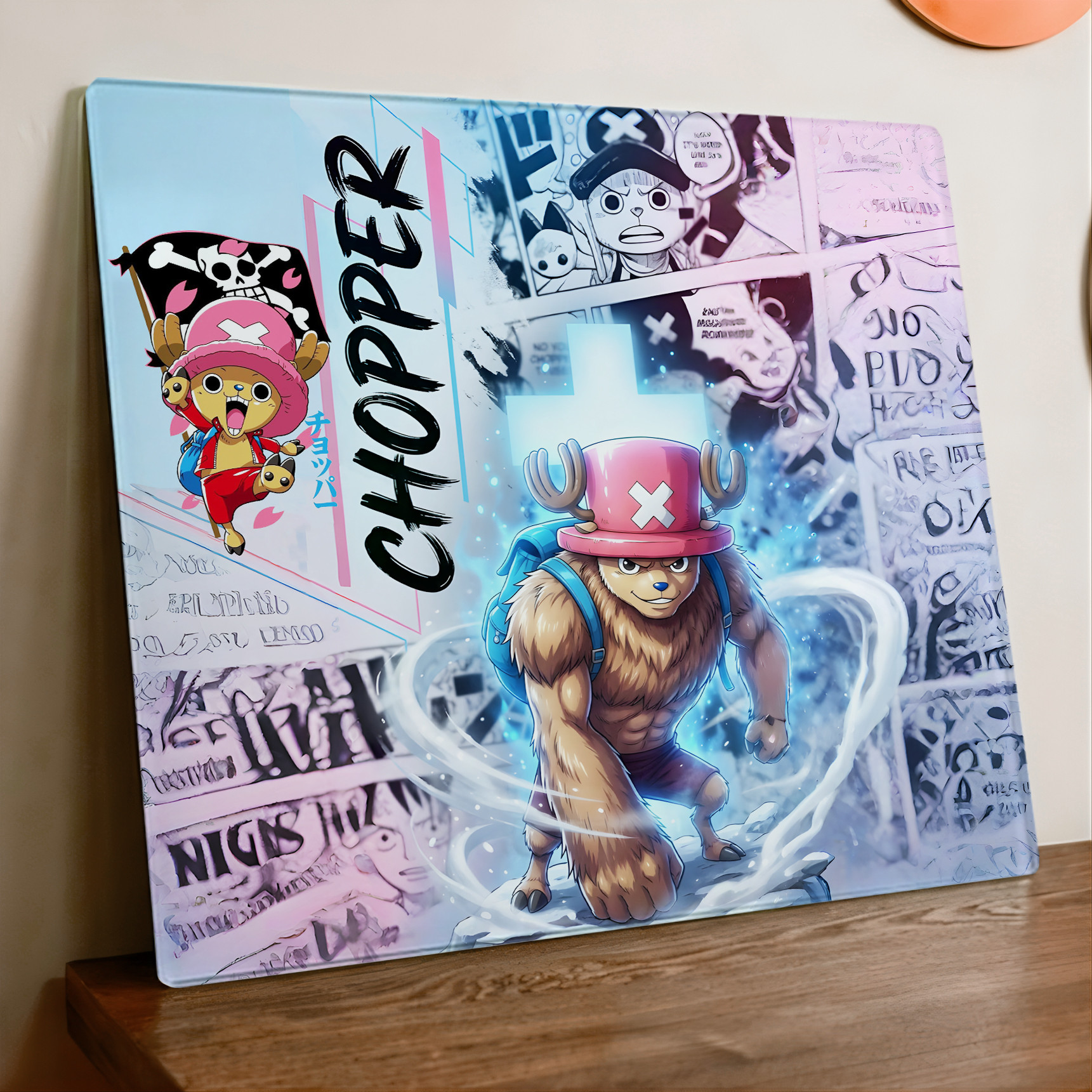 Lót Chuột Kính Cường Lực 45x40cm và 35x30cm – Glass Mousepad Siêu Mượt, Chống Trượt, Chuẩn Gaming FPS || EZPC 23