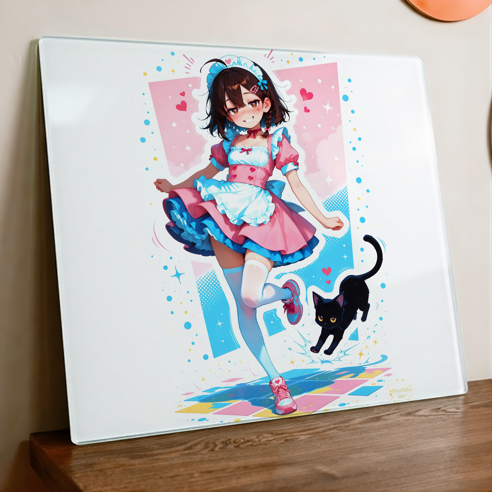 Lót Chuột Kính Cường Lực 45x40cm và 35x30cm – Glass Mousepad Siêu Mượt, Chống Trượt, Chuẩn Gaming FPS || EZPC 32