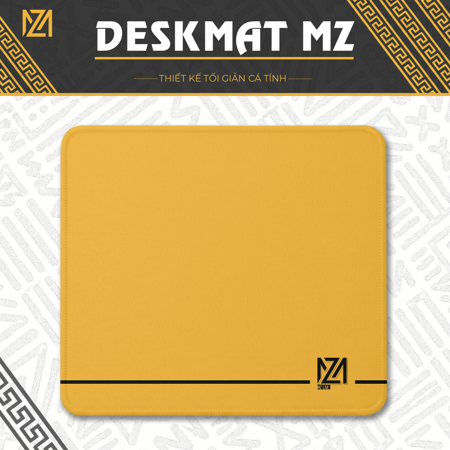 Lót Chuột Gaming MZLAB Size 45x40 5MM Minimal-MZ04