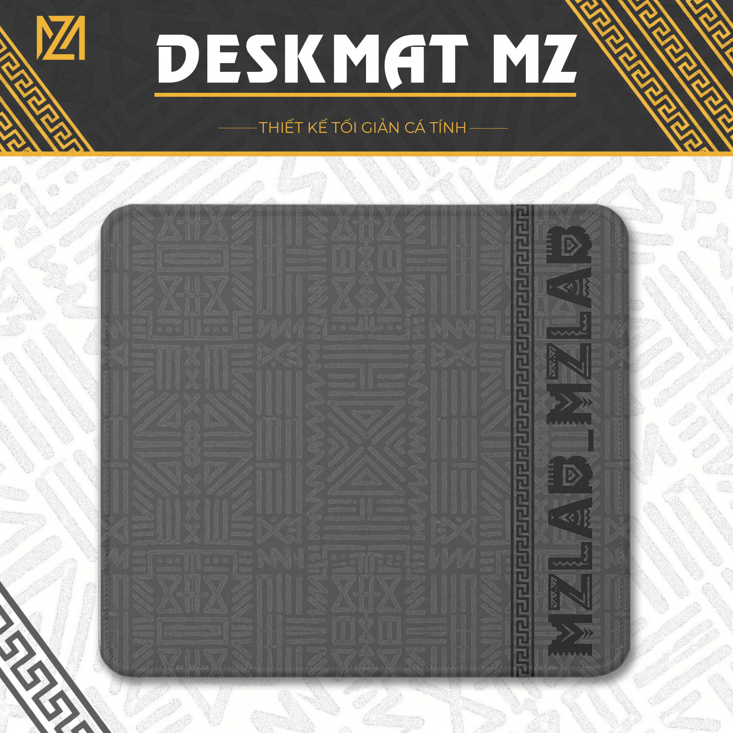 Lót Chuột Gaming MZLAB Size 45x40 5MM MZ02