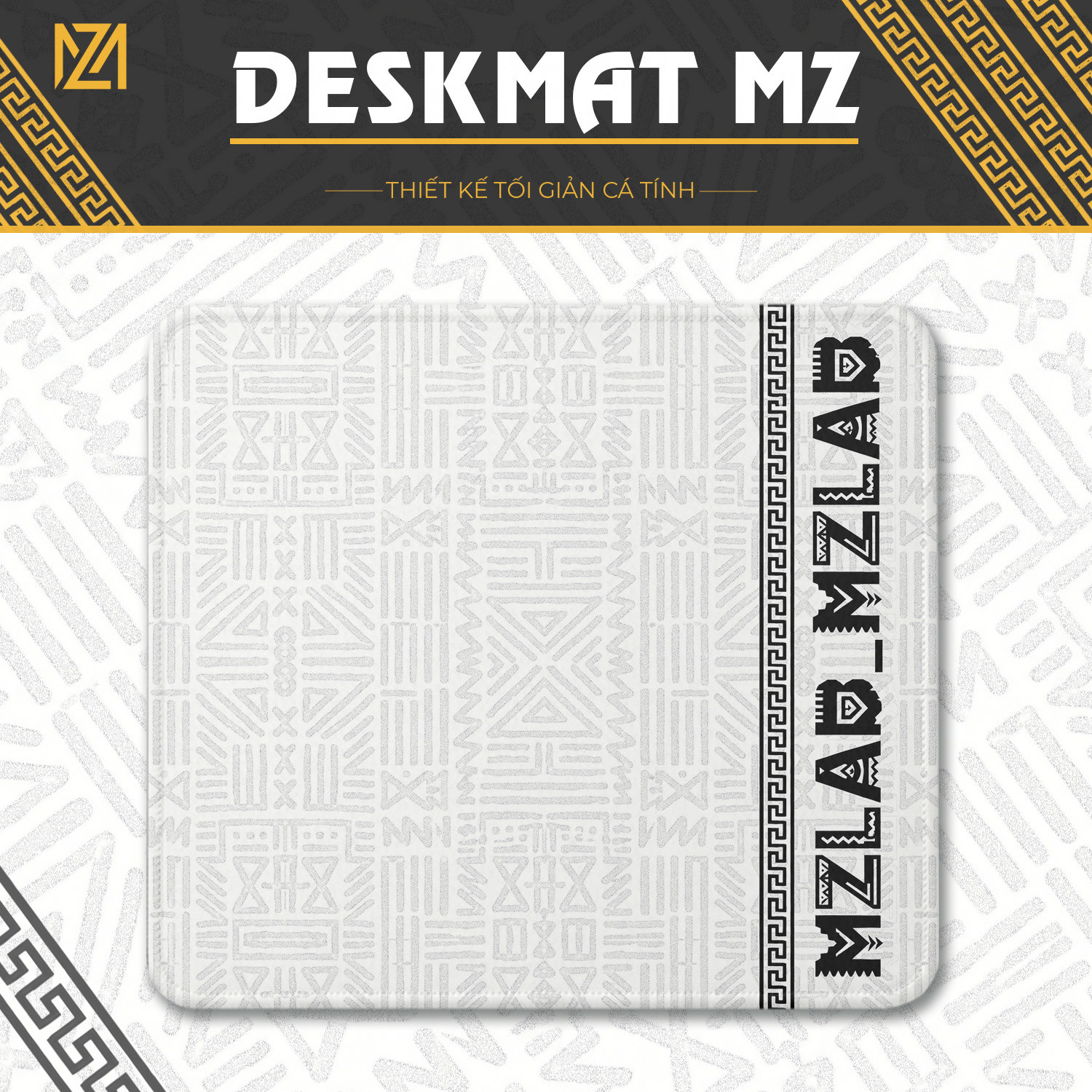 Lót Chuột Gaming MZLAB Size 45x40 5MM MZTRANG01