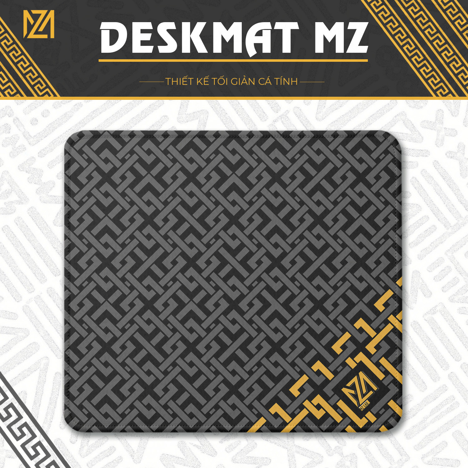Lót Chuột Gaming MZLAB Size 45x40 5MM MZXIC02