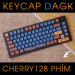 Keycap Cherry DAGK XANH NÂU 128 Phím | EZPC