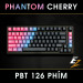 Keycap Cho Bàn Phím Cơ Phantom Thick PBT Cherry Profile 126 Phím