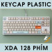 Keycap Cho Bàn Phím Cơ PLASTIC XDA Profile 128 Phím | EZPC