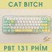 Keycap Cho Bàn Phím Cơ Cat Bitch XDA Profile 131 Phím | EZPC