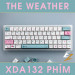 Keycap Cho Bàn Phím Cơ The Weather XDA Profile 132  Phím | EZPC
