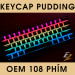 KeyCap Cho Bàn Phím Cơ Pudding PBT 108 Phím OEM Profile | EZPC