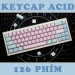 Keycap Cho Bàn Phím Cơ Acid Thick PBT Cherry Profile 126 Phím