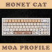 Keycap Cho Bàn Phím Cơ Honey Cat MOA Profile 142 Phím | EZPC